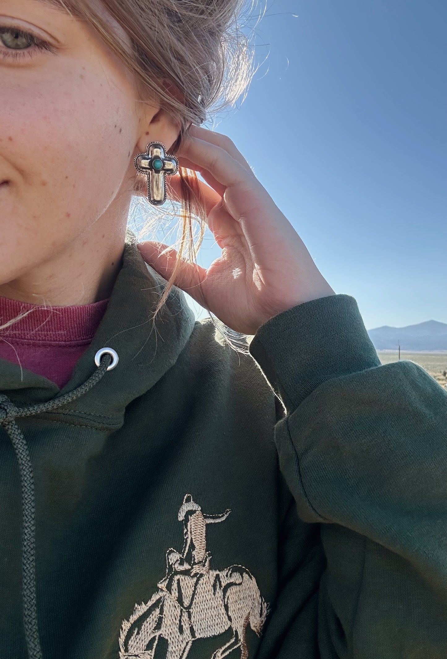 Cross Earrings