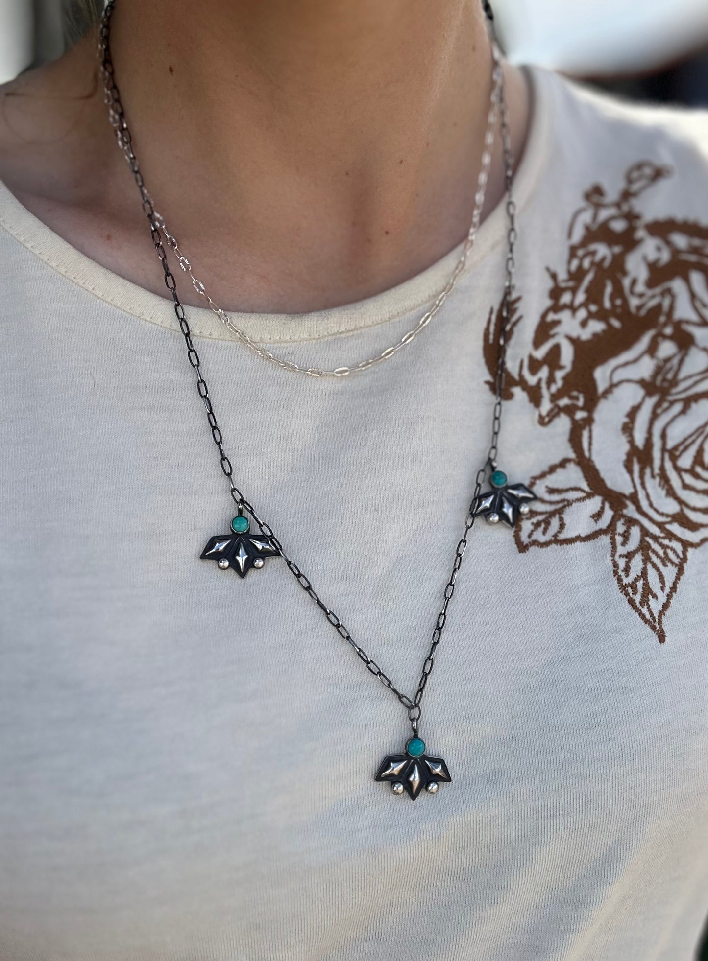 Lotus Layer Necklace