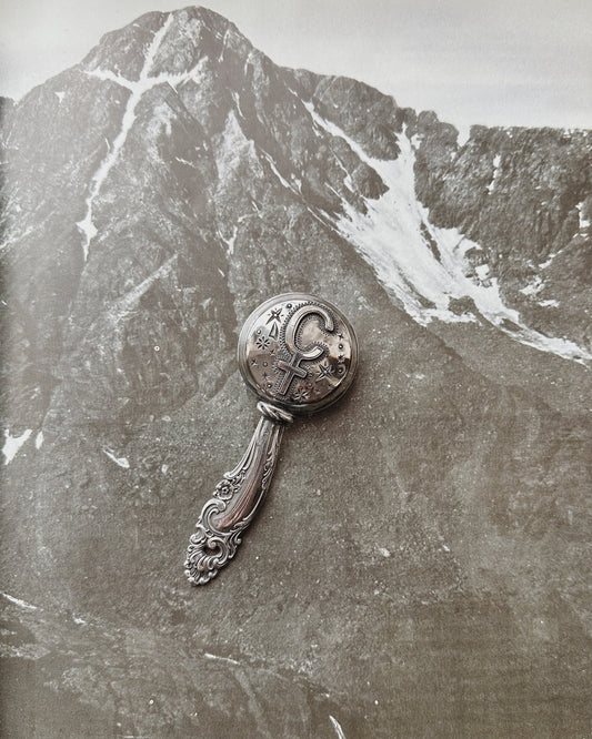 Custom baby rattle for Elizabeth Rose