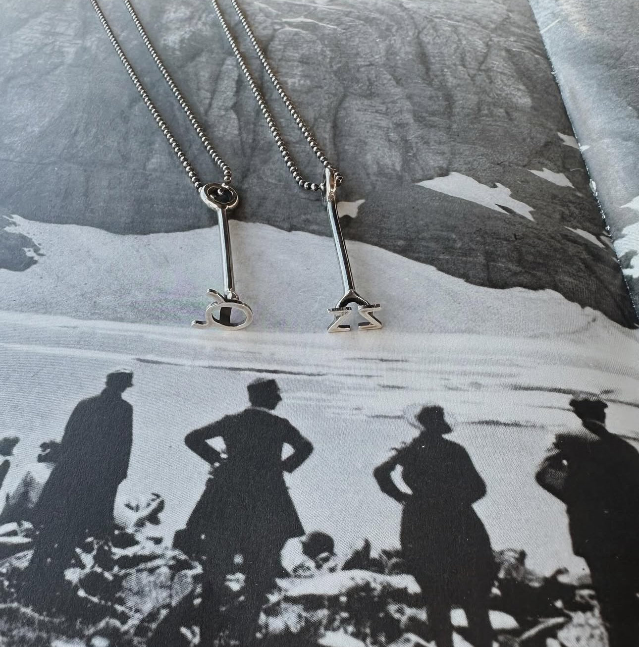 Heritage Branding Iron Necklace