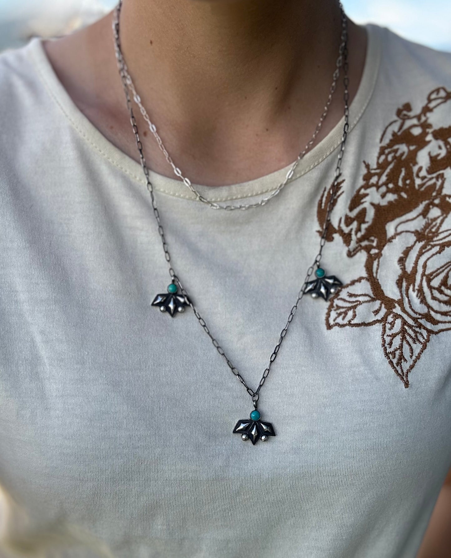 Lotus Layer Necklace